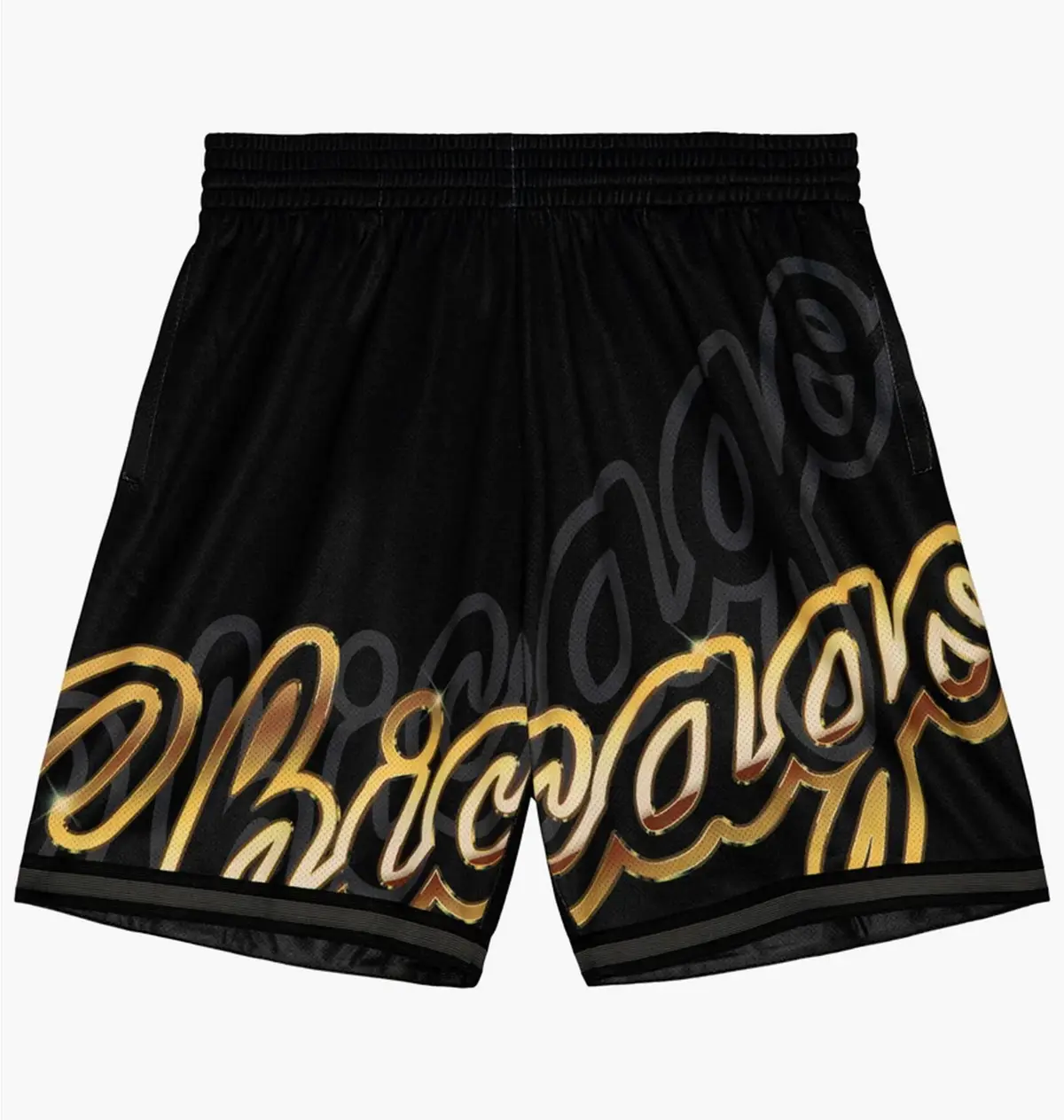 Шорты мужские Mitchell & Ness Nba Big Face 4.0 Fashion Short Chicago Bulls Black Pshr1259-Cbuyypppblck