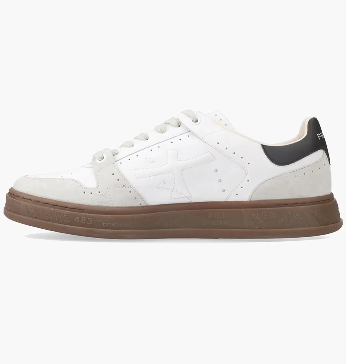Кроссовки мужские Premiata Quinn Var.7098 White/Beige