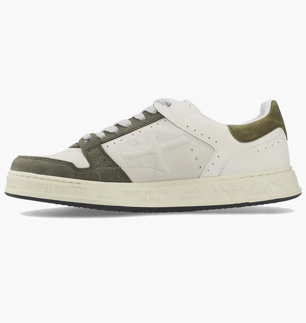 Кроссовки мужские Premiata Quinn Var.7098 Beige/Olive