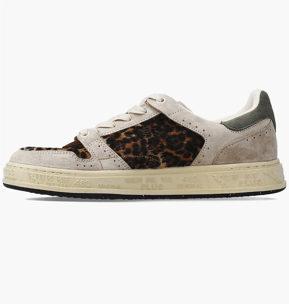 Кроссовки женские Premiata Quinn Var.7647 Beige/Brown