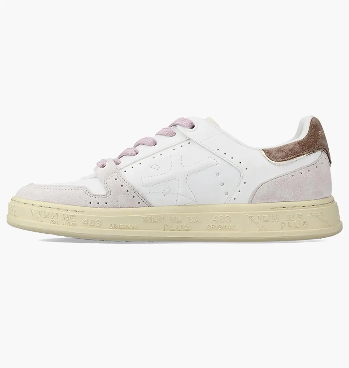 Кроссовки женские Premiata Quinn Var.7649 White/Beige