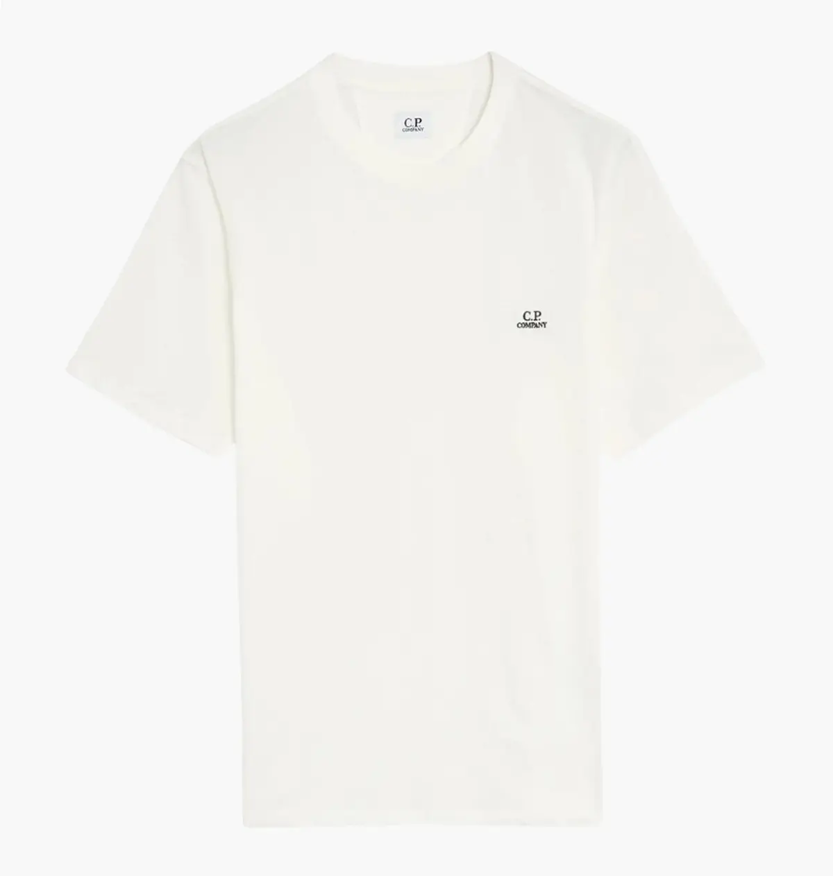 Футболка чоловіча Cp Company Logo Patch White
