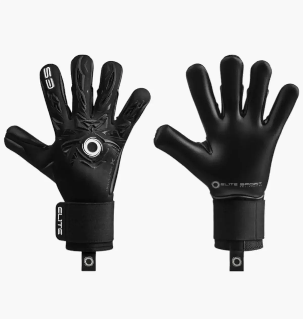 Футбольні рукавиці унісекс Elite Sport Revolution X Black