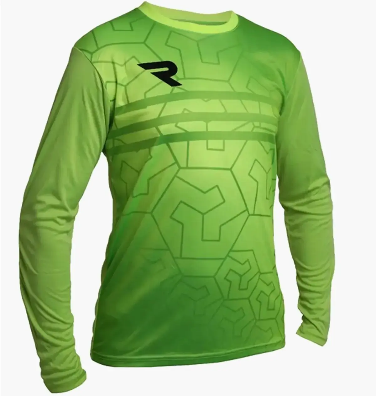 Футбольная футболка унисекс Redline Green/Yellow Gk Shirt