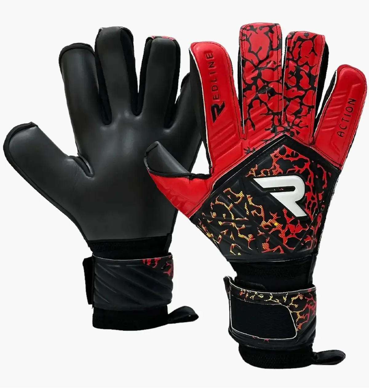 Футбольные перчатки унисекс Redline Action Rn Red/Black