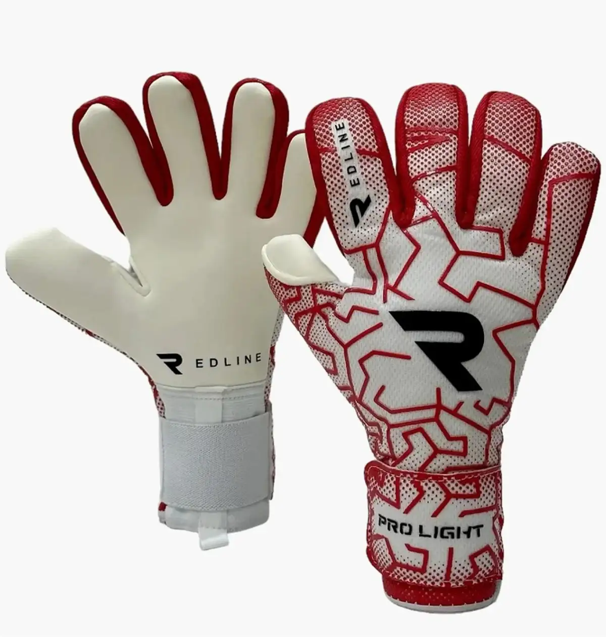 Футбольные перчатки унисекс Redline Pro Light Red Beige/Red