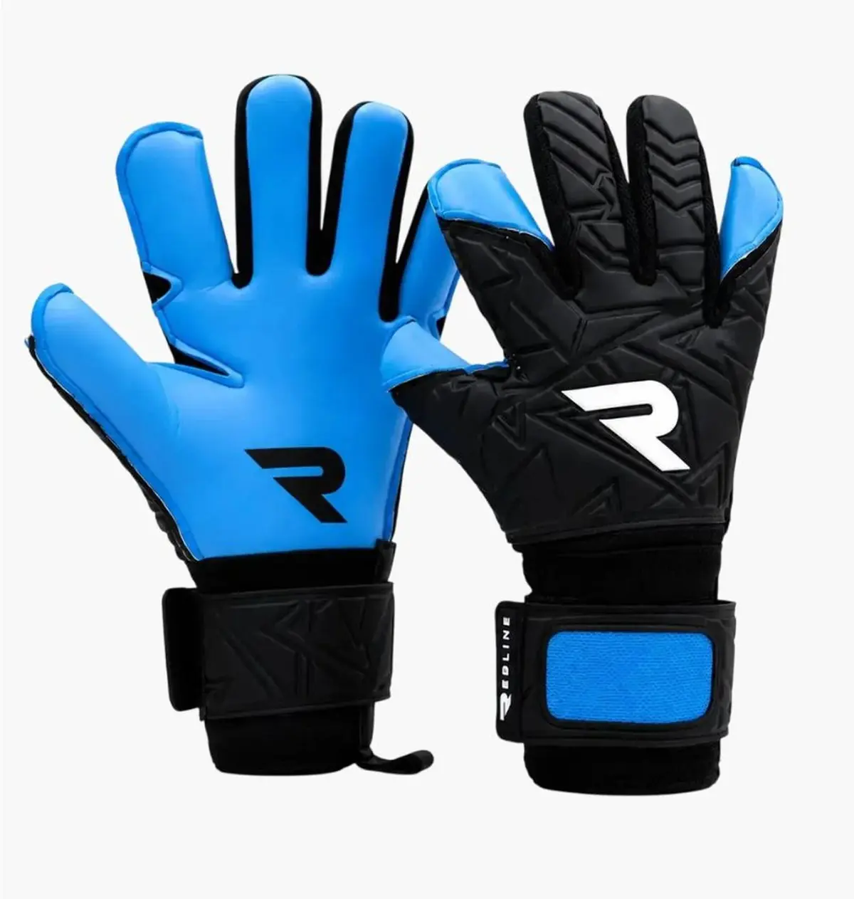 Футбольні рукавиці унісекс Redline Neos Black/Blue
