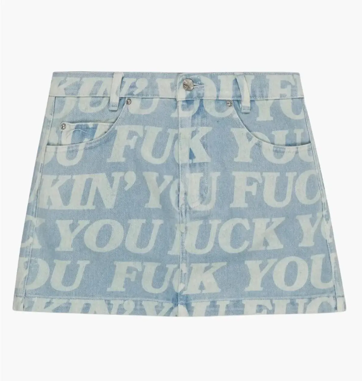 Платье женское Ripndip Ripndip Fuckin Fuck Blue