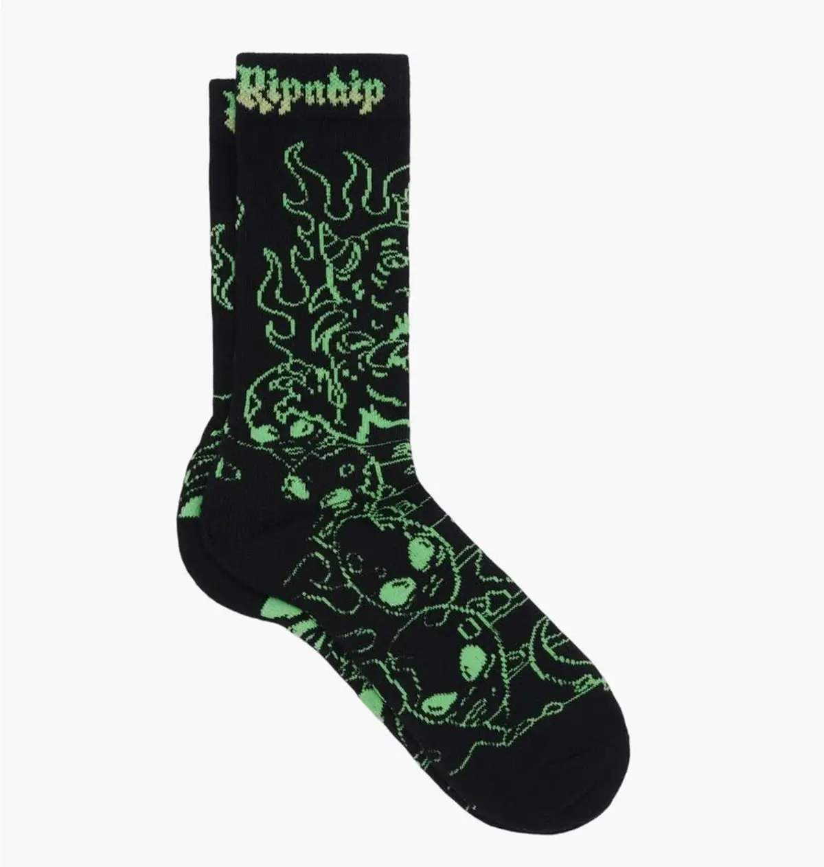 Шкарпетки Ripndip Ripndip Horntail (1 ) Black
