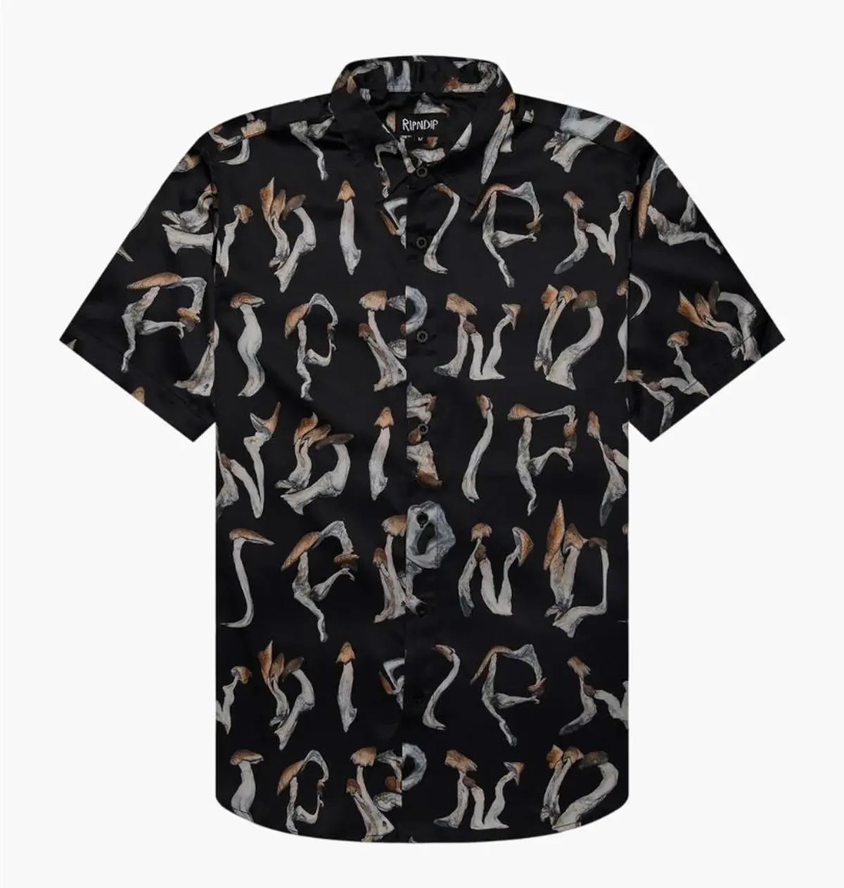 Футбольна форма чоловіча Ripndip Ripndip Is This Real Life Button Up Black