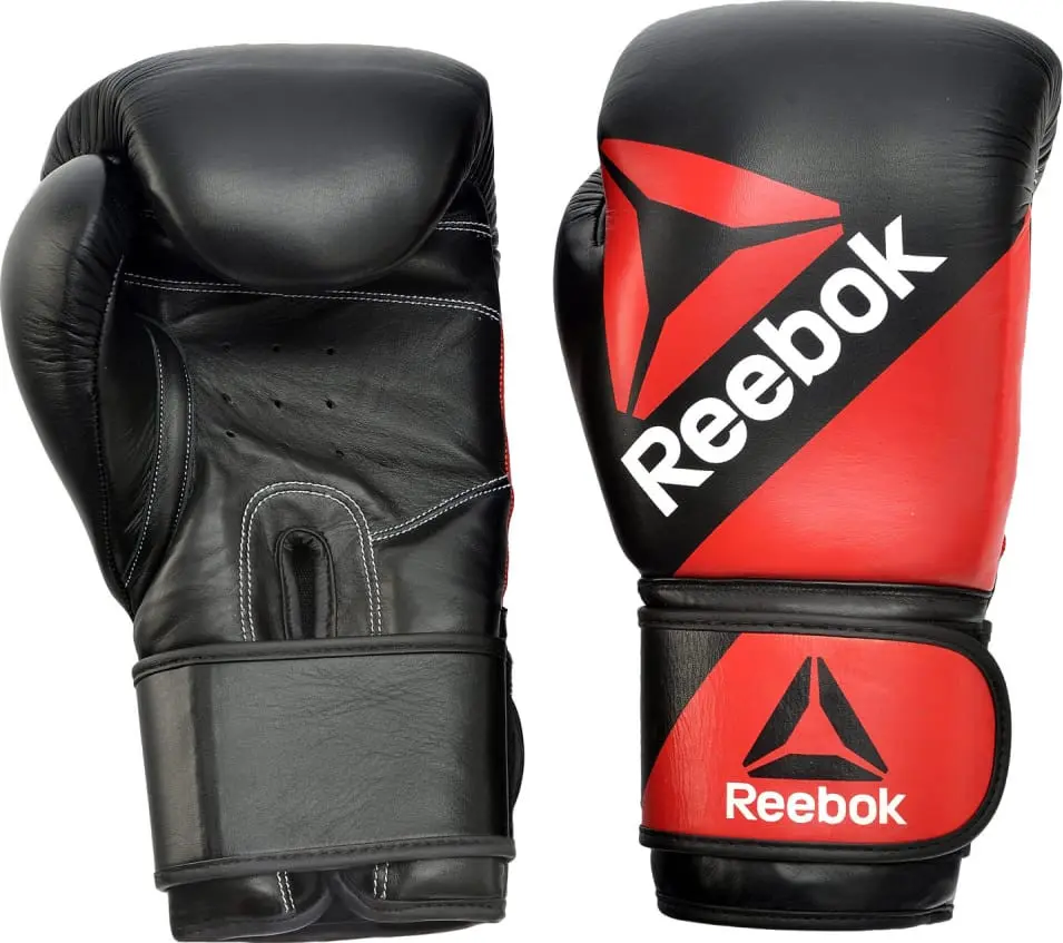Перчатки для тренинга Reebok Combat Leather Boxing Gloves