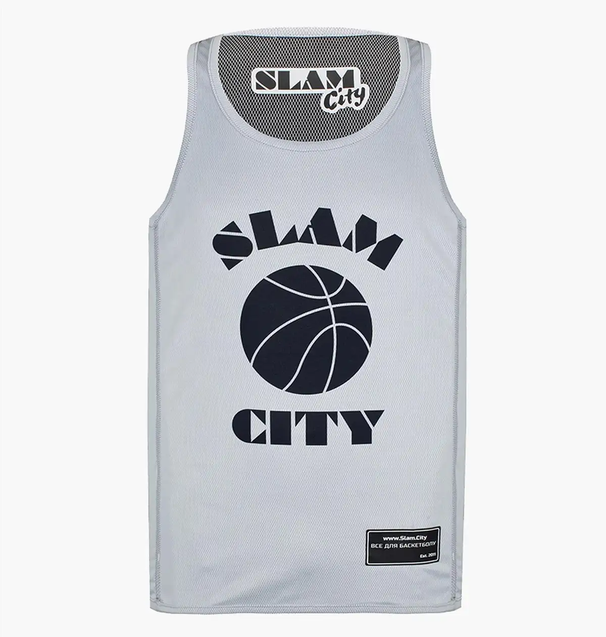 Майка чоловіча Slam.City 2In1 Jersey Grey