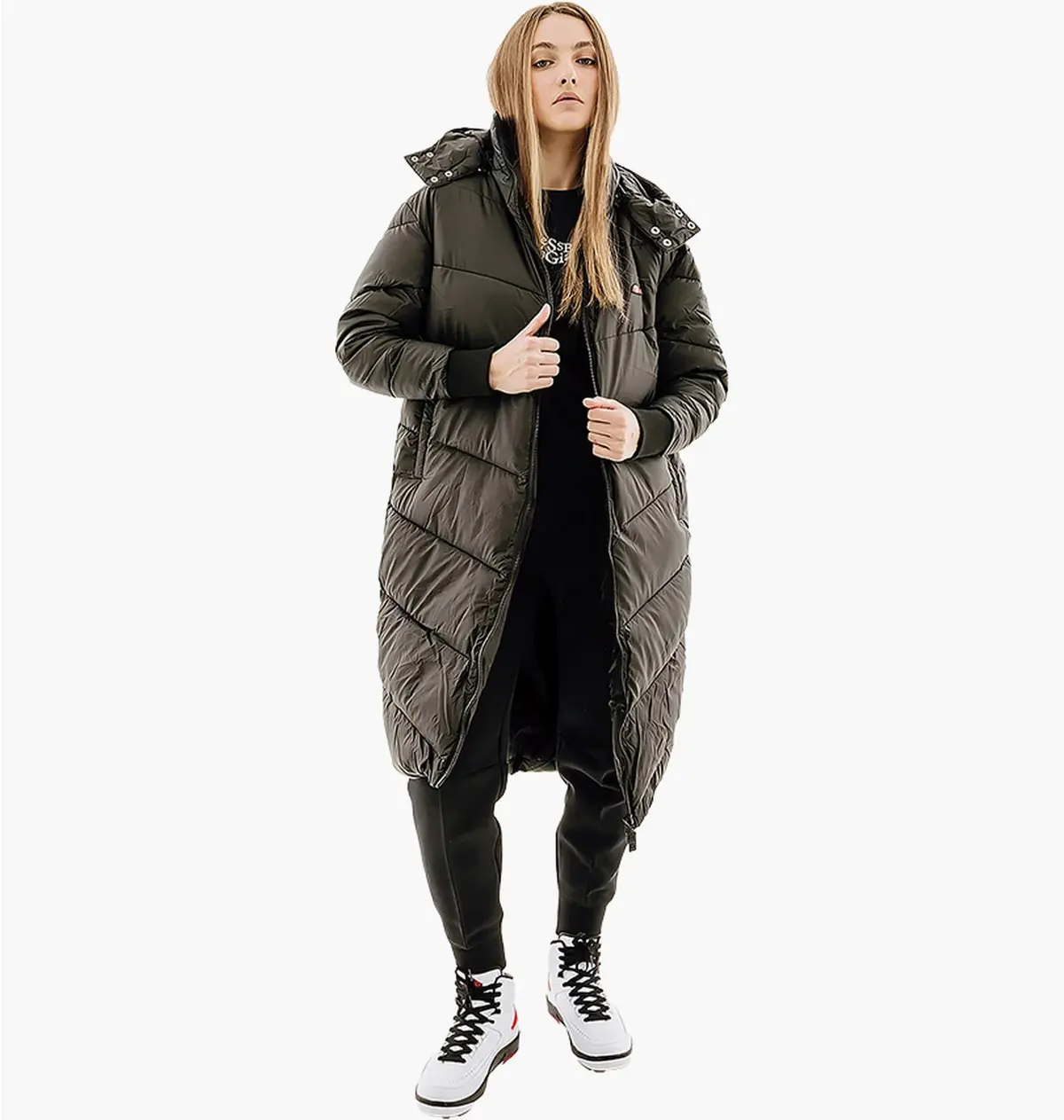 Куртка жіноча Ellesse Long Puffer Jacket