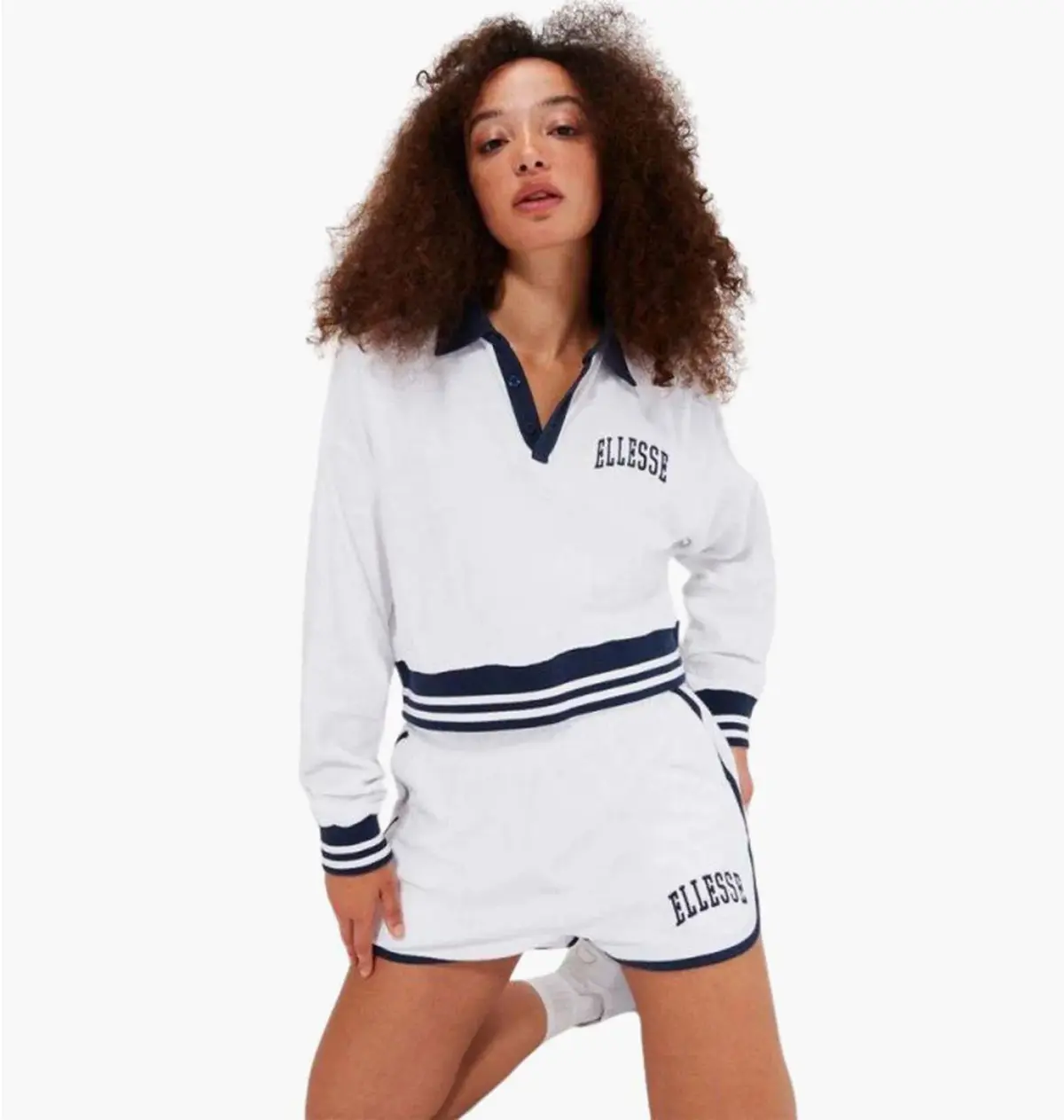 Кофта женские Ellesse Crocetta Cropped Sweatshirt