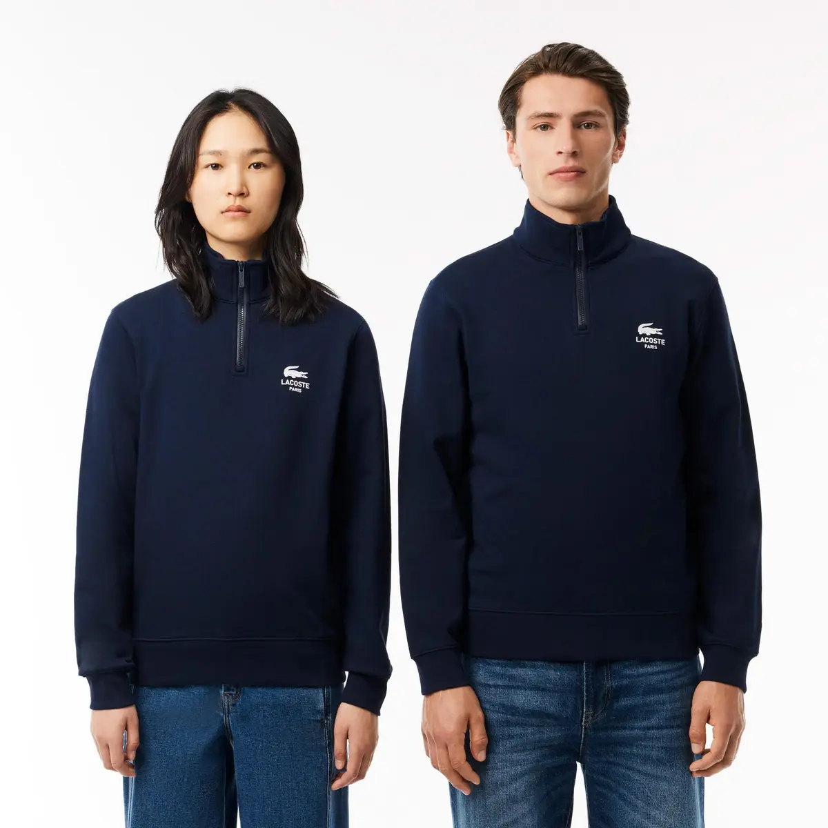 Кофта чоловіча Lacoste Paris High-Neck Zip-Up