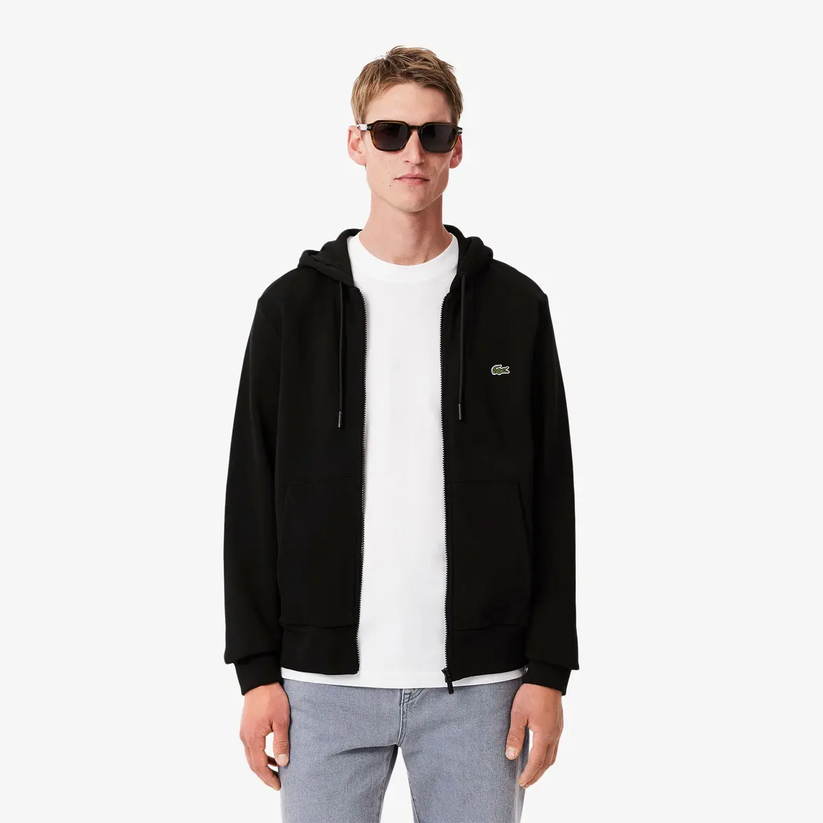 Кофта чоловіча Lacoste Zip-Up - Classic Fit Fleece