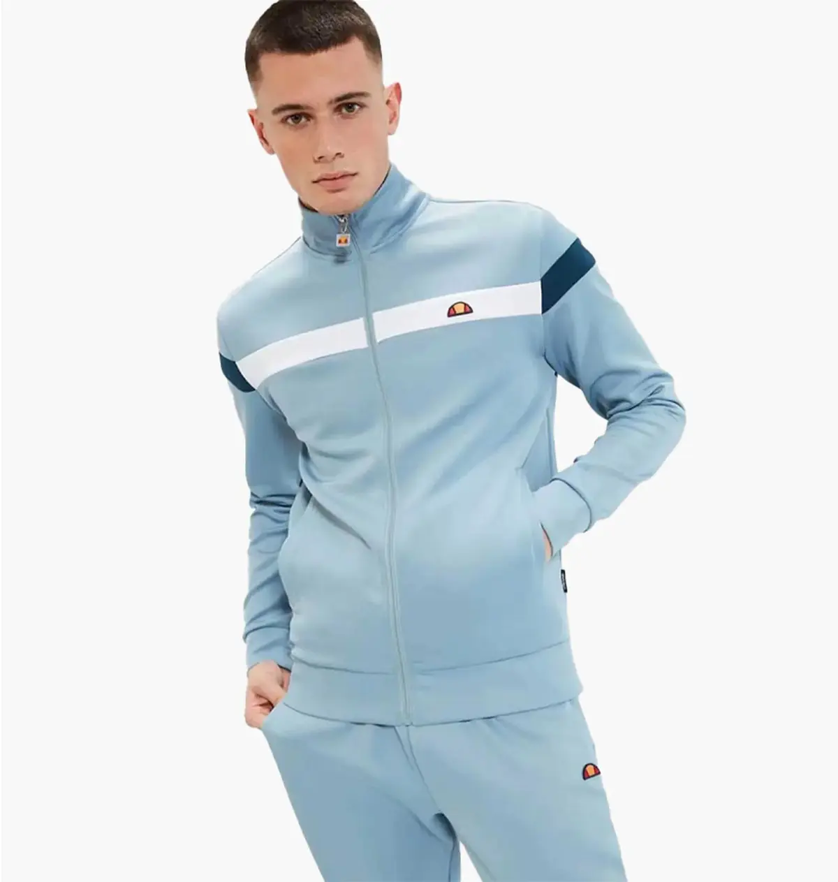 Кофта мужская Ellesse Spinella Track Top Light Blue