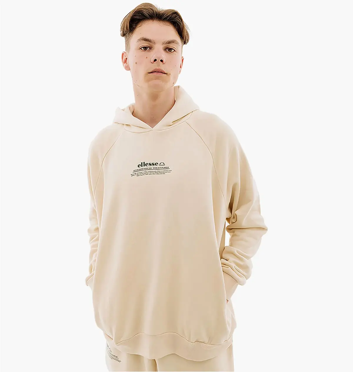 Кофта мужская Ellesse Hoody Oh Beige