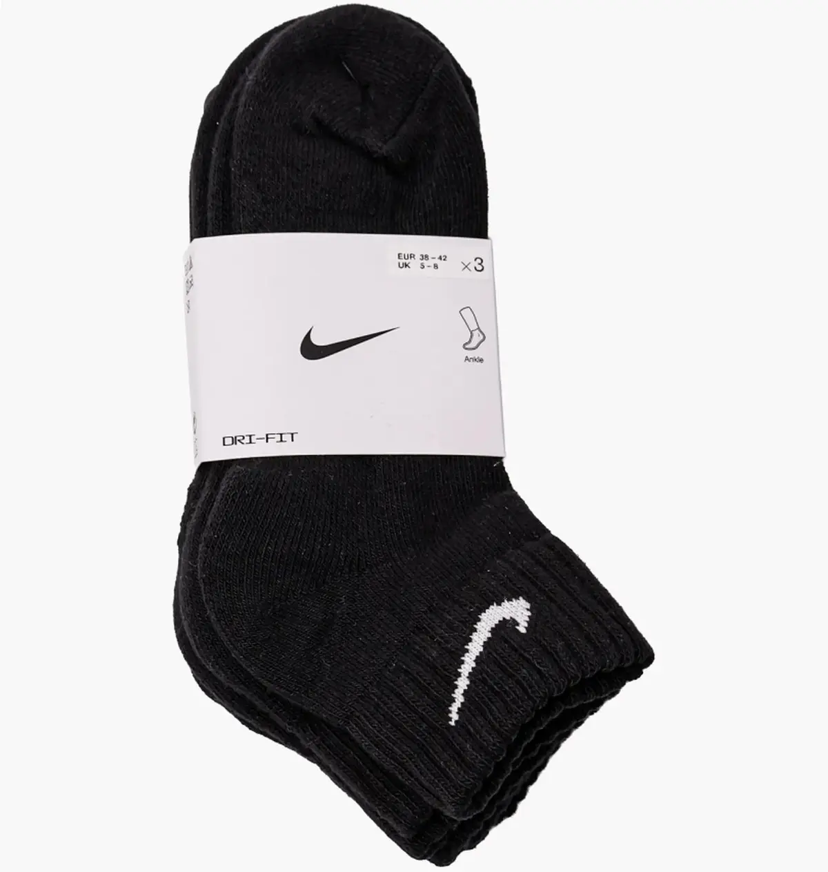 Носки Nike V Cush Ankle (3 , ) Value Black