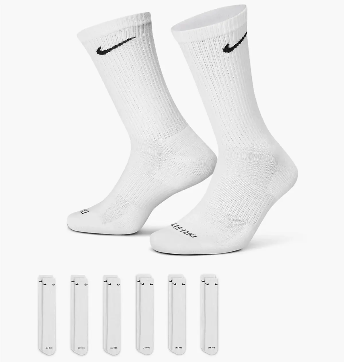 Шкарпетки Nike U Nk Ed Pls Csh Crw 6Pr - 132