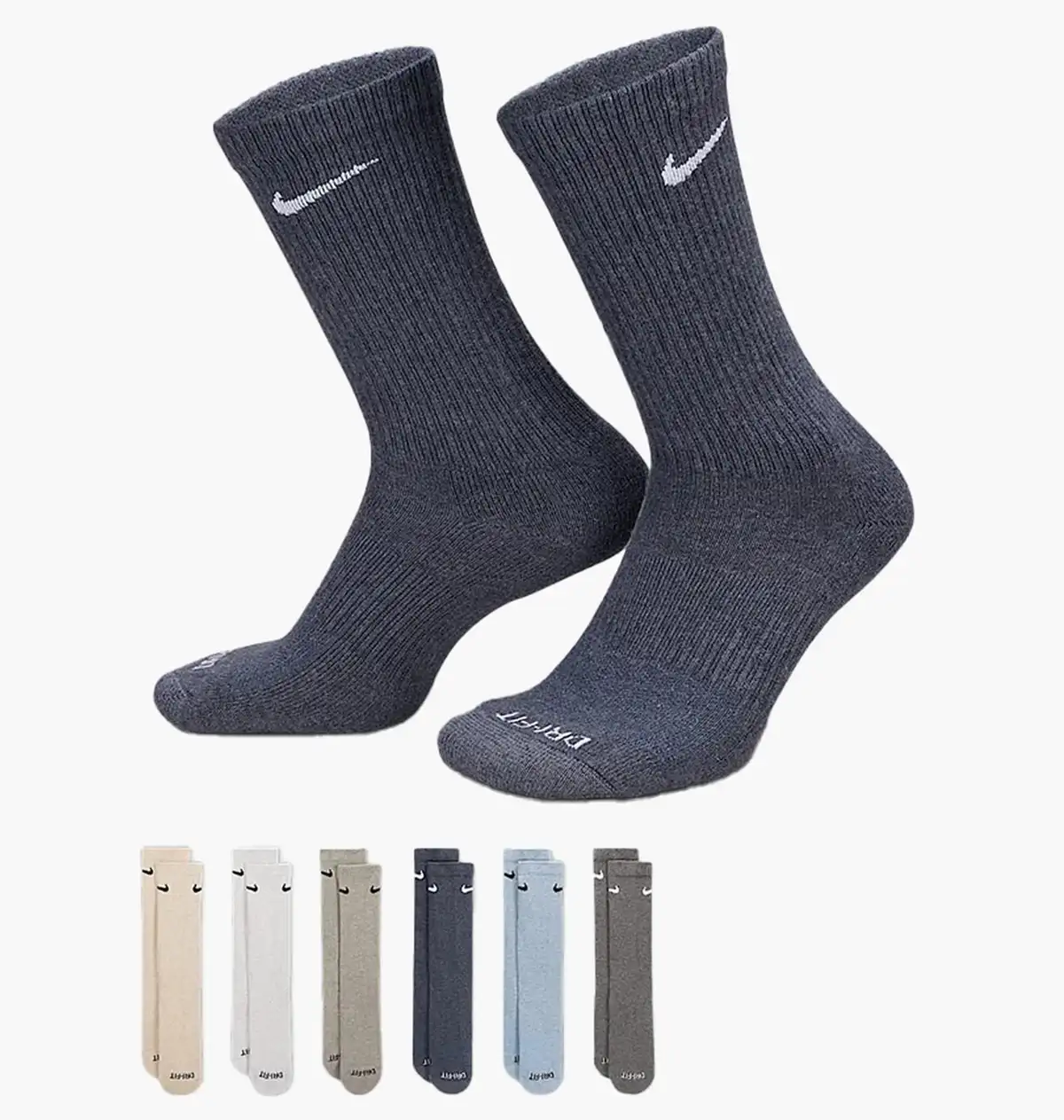 Шкарпетки Nike U Nk Ed Pls Csh Crw 6Pr - 132