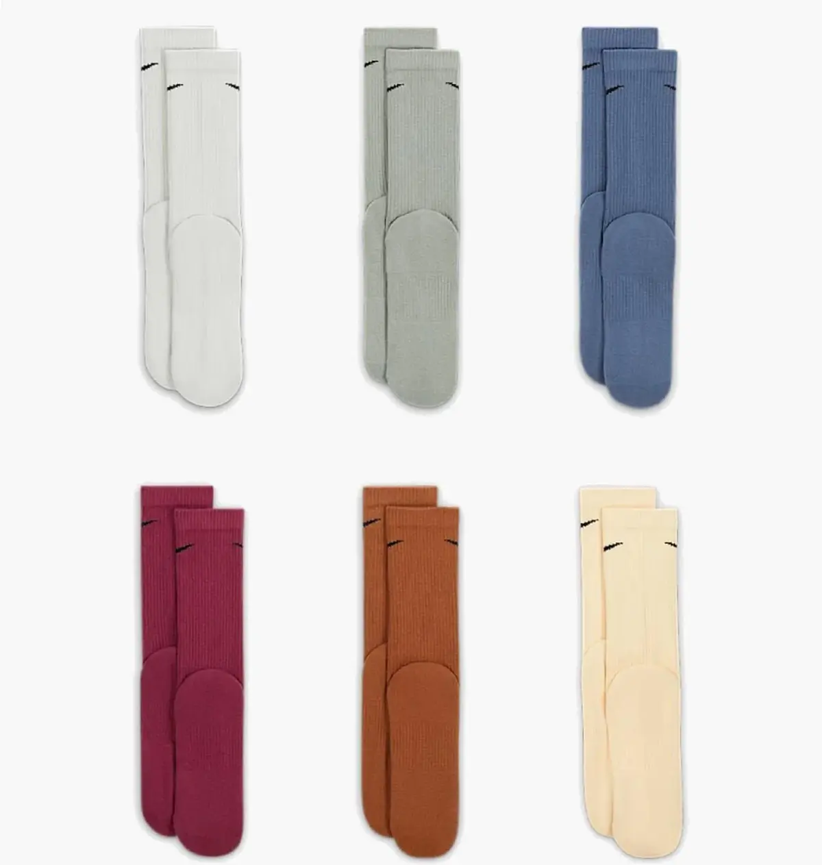 Шкарпетки Nike U Nk Ed Pls Csh Crw 6Pr - 132