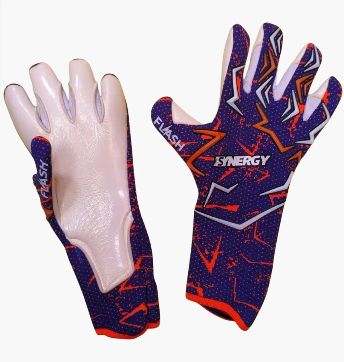 Футбольні рукавиці унісекс Synergy Flash Violet