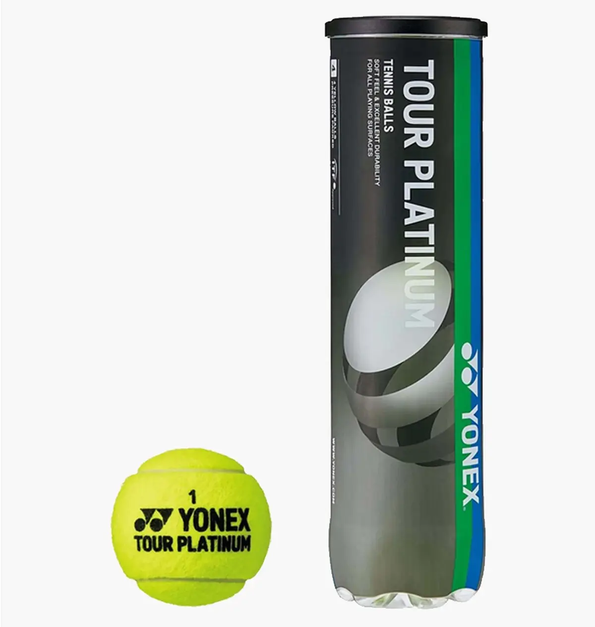 Тенісний м'яч Yonex Tour Platinum (4 ) Green