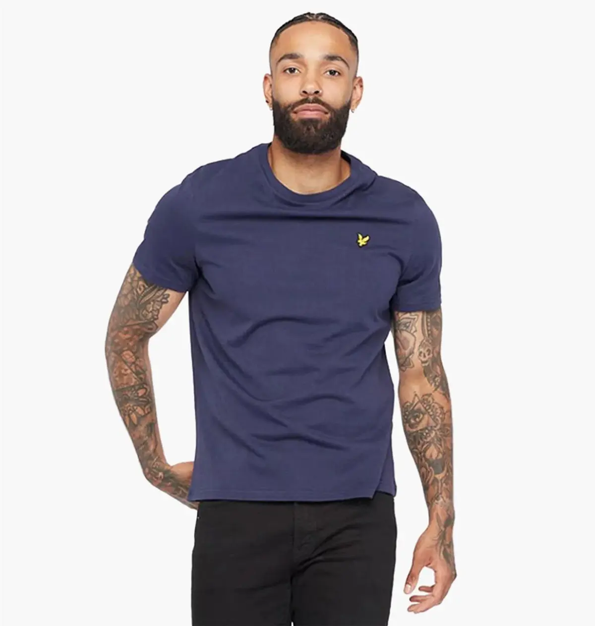 Футболка мужская Lyle & Scott Vintage Plain T-Shirt Blue Ts400vog-Z99
