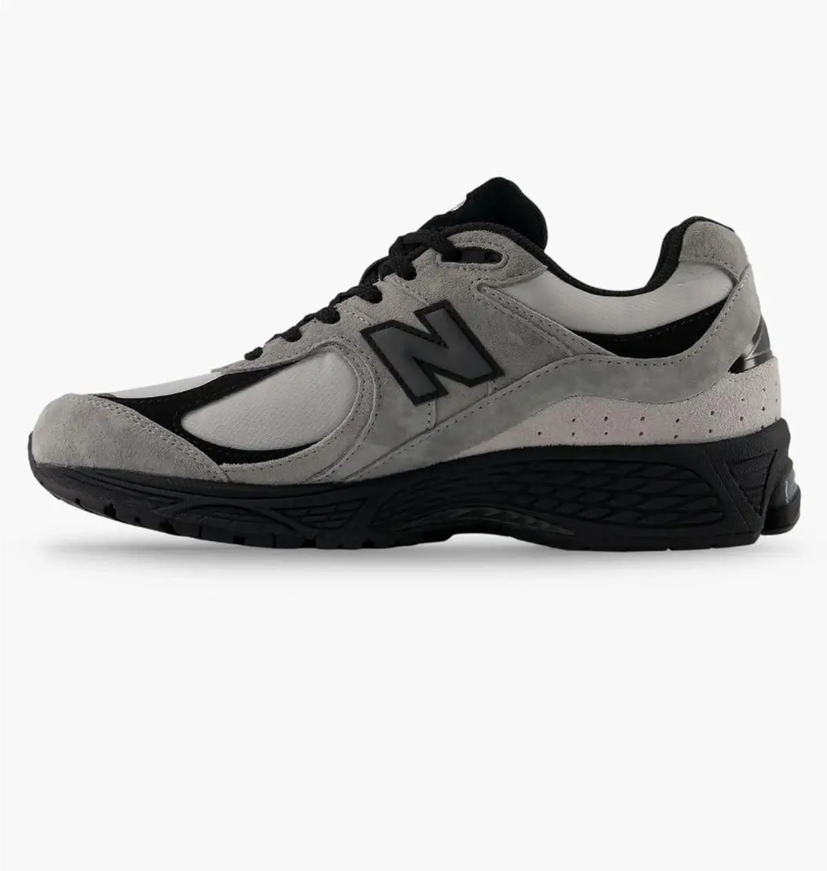 Кроссовки унисекс New Balance 2002R черные с серым U20028W9