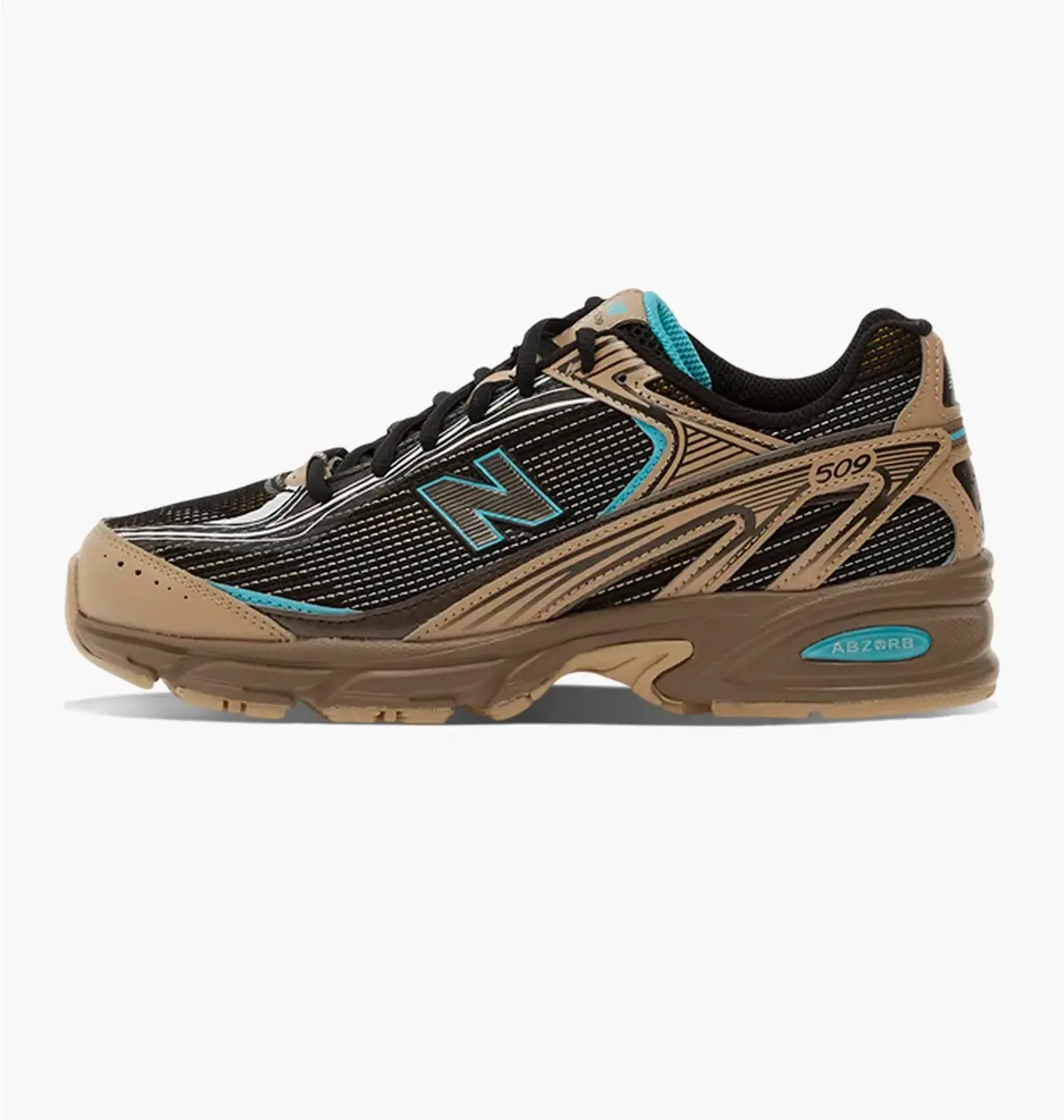 Кроссовки мужские New Balance 509 Taffy Thunder Brown/Black