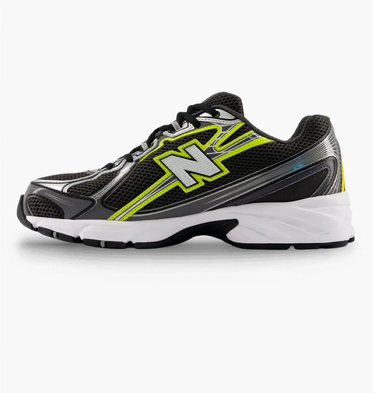 Кроссовки унисекс New Balance 740 Metallic/Black