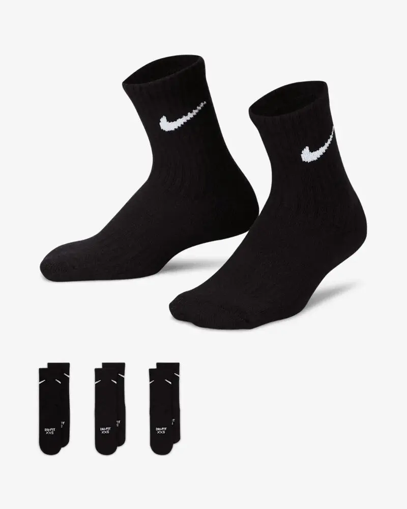 Носки Nike Dri-FIT Cushioned Crew 3 Pairs