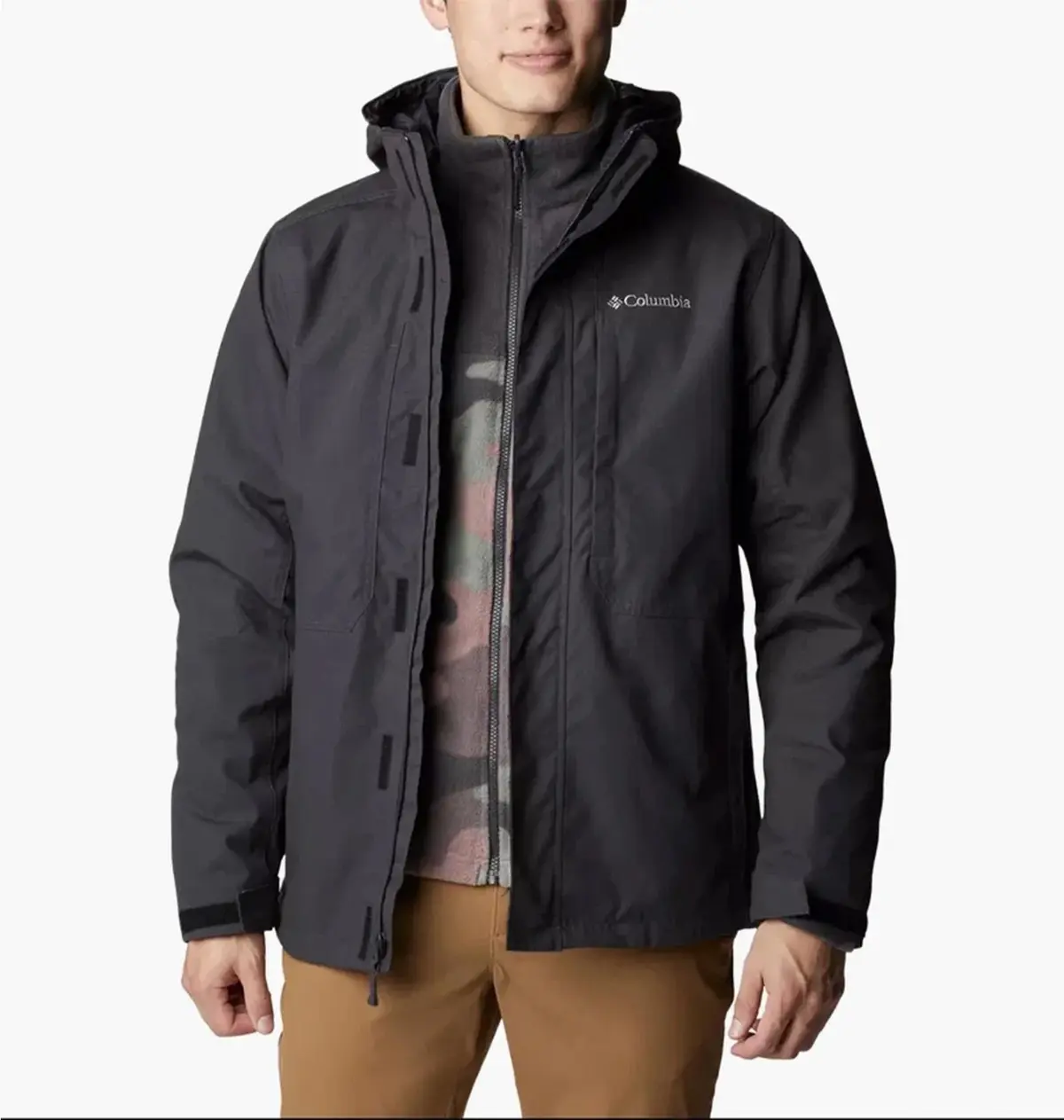 Куртка чоловіча Columbia Loma Vista Interchange Jacket Black