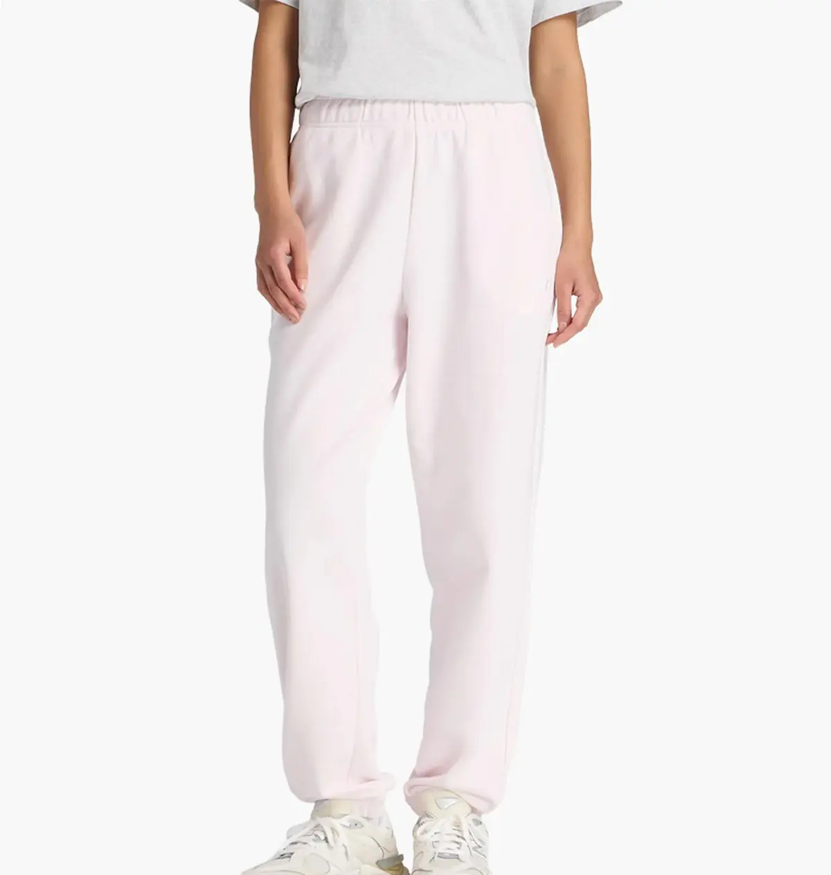 Брюки жіночі New Balance Essentials French Terry Pink