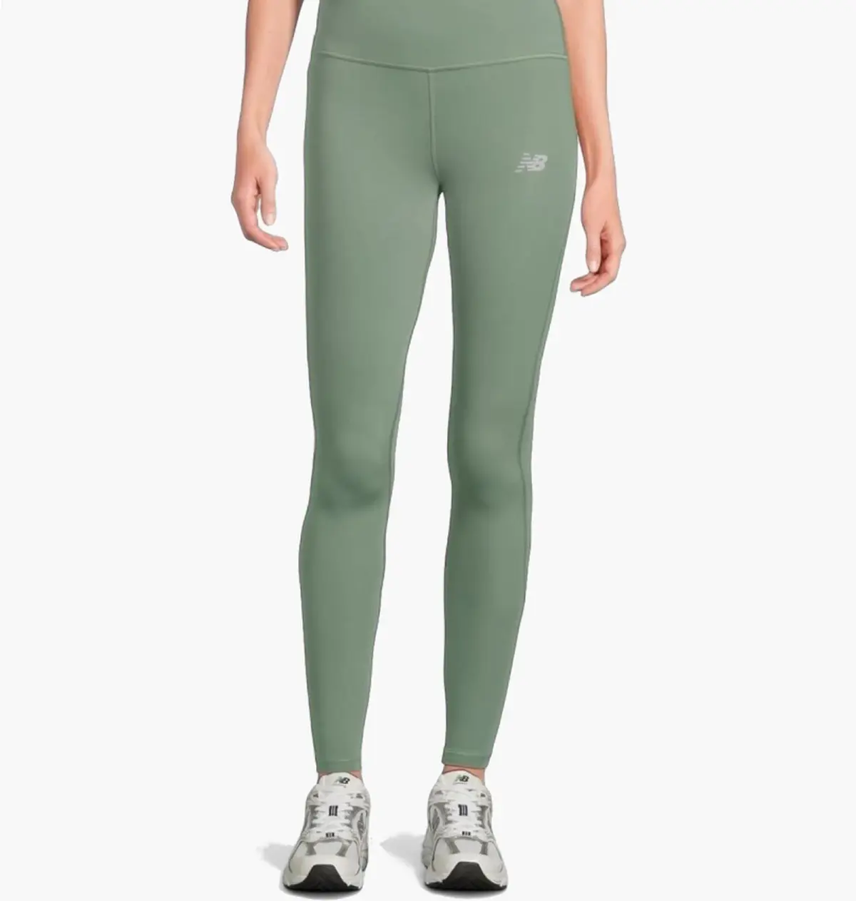 Лосіни жіночі New Balance Sleek High-Rise Green