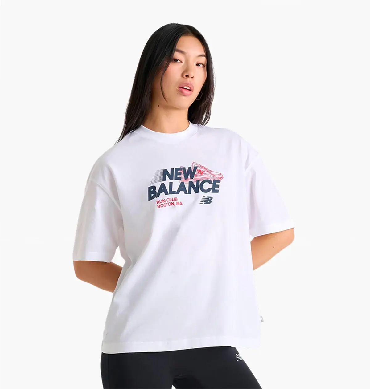 Футболка жіноча New Balance Athletics White