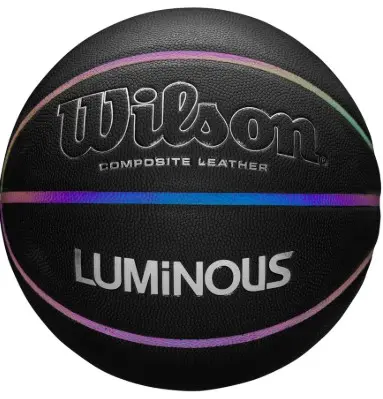 Баскетбольний м'яч Wilson Luminous Bskt Iridescent Black Size 7