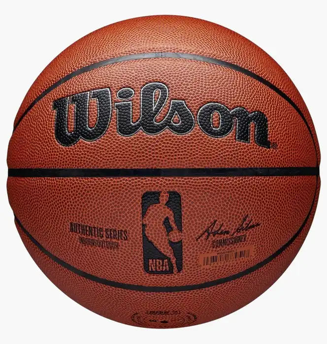 Баскетбольный мяч Wilson Nba Authentic Series Indoor 5 Brown