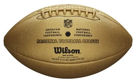 Футбольный мяч Wilson Duke Llic Gold Edition