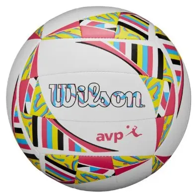 Волейбольний м'яч Wilson Avp Movement Vb New White/Pink/Yellow Of