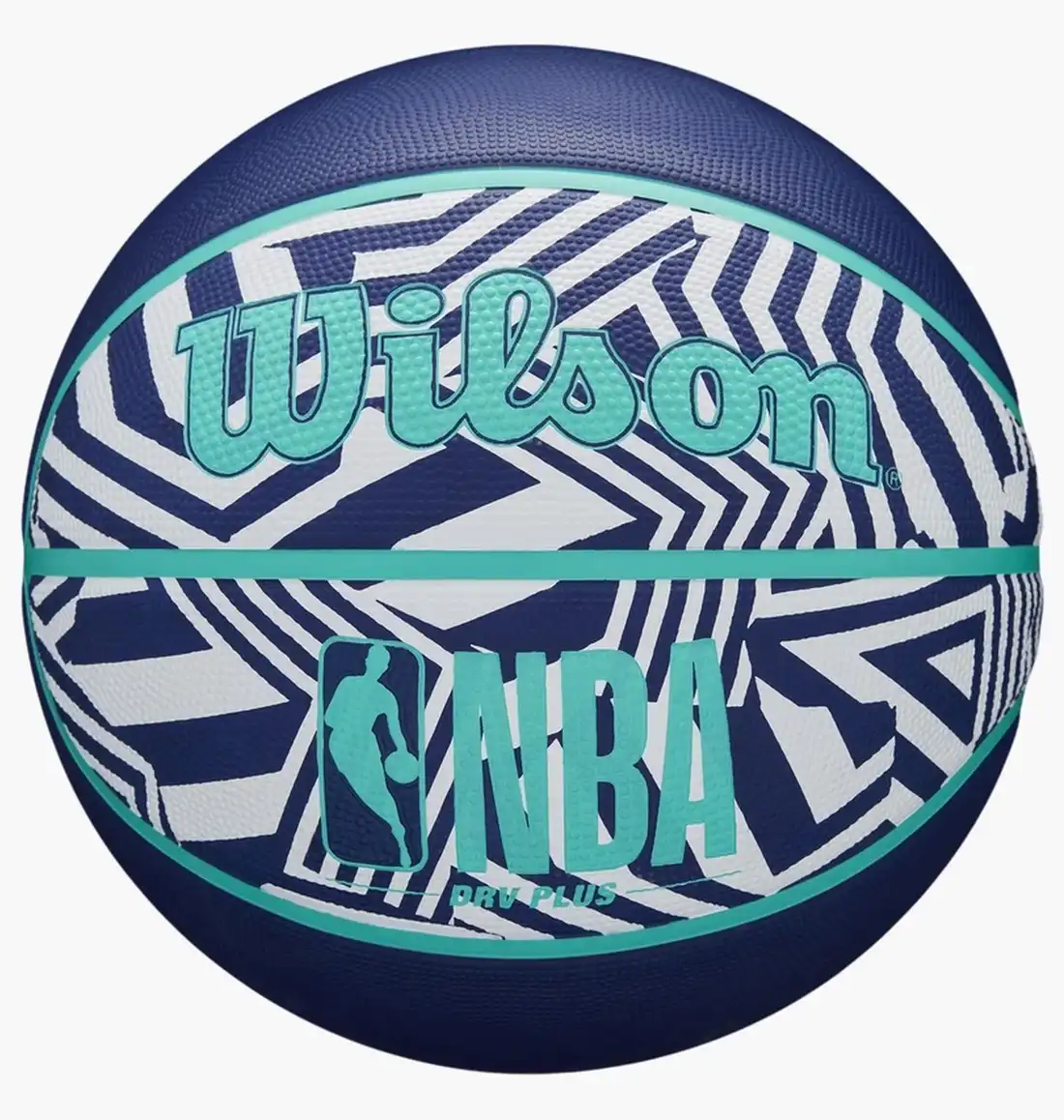 Баскетбольный мяч Wilson Nba Drv Plus Dazzle Blue/Multi