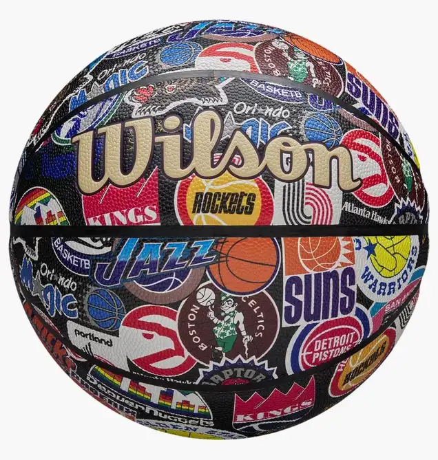 Баскетбольный мяч Wilson Nba All Team Retro Multi