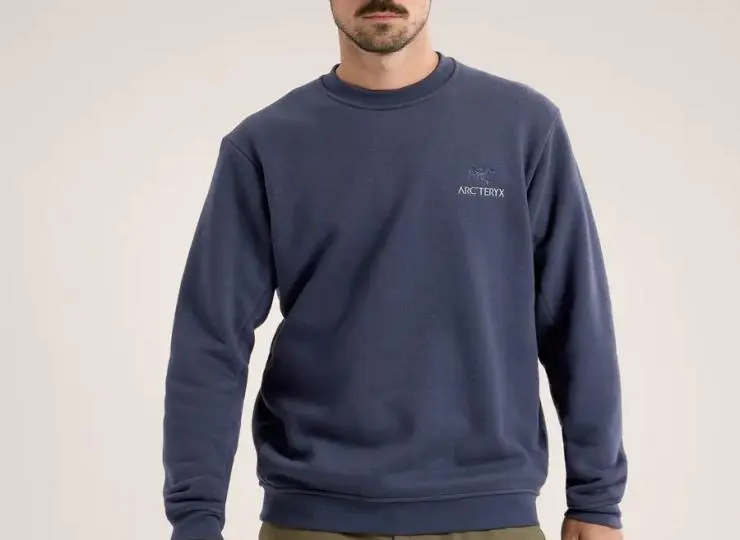 Кофта чоловіча Arc'teryx Emblem Fleece Crew