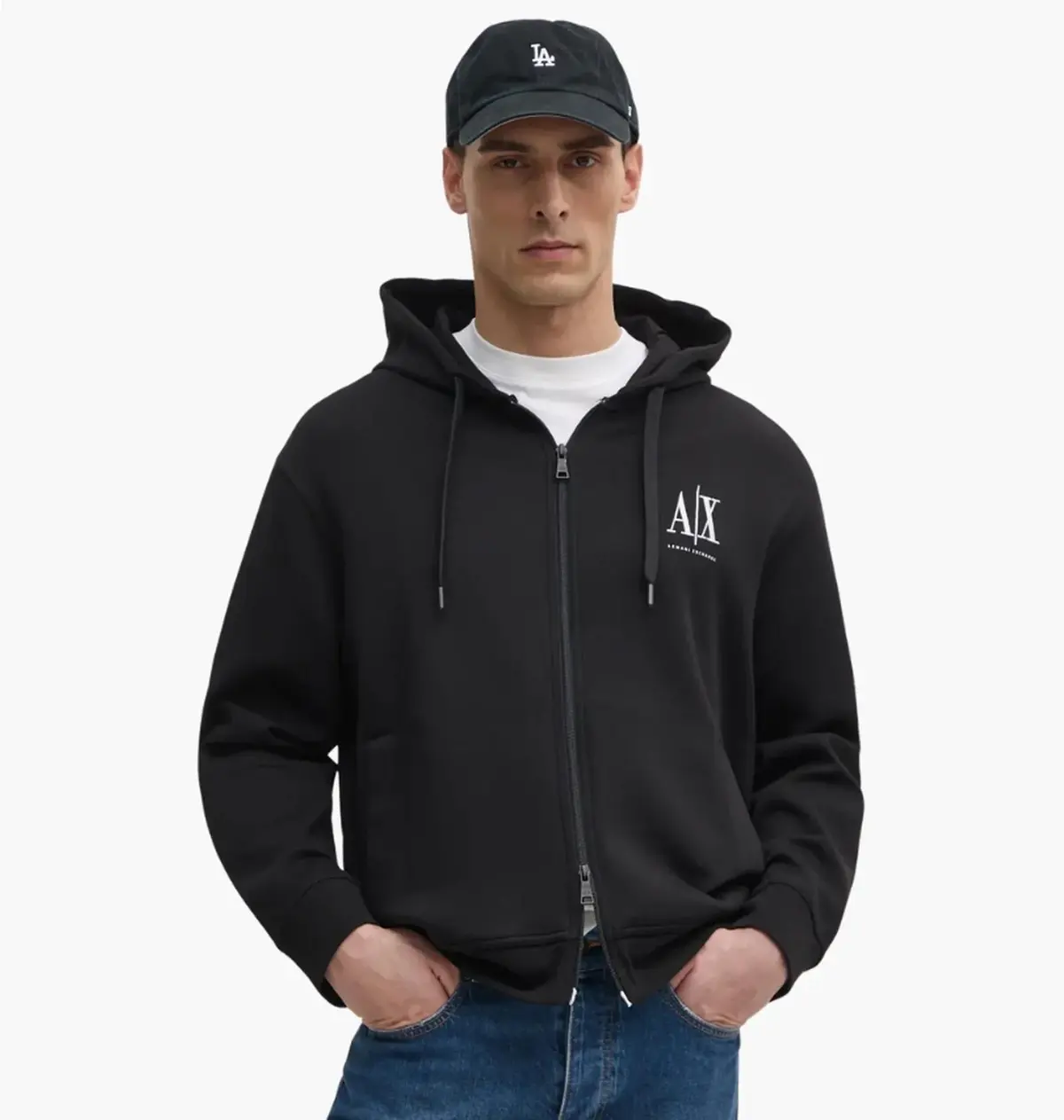 Кофта мужская Armani Exchange Felpa Black