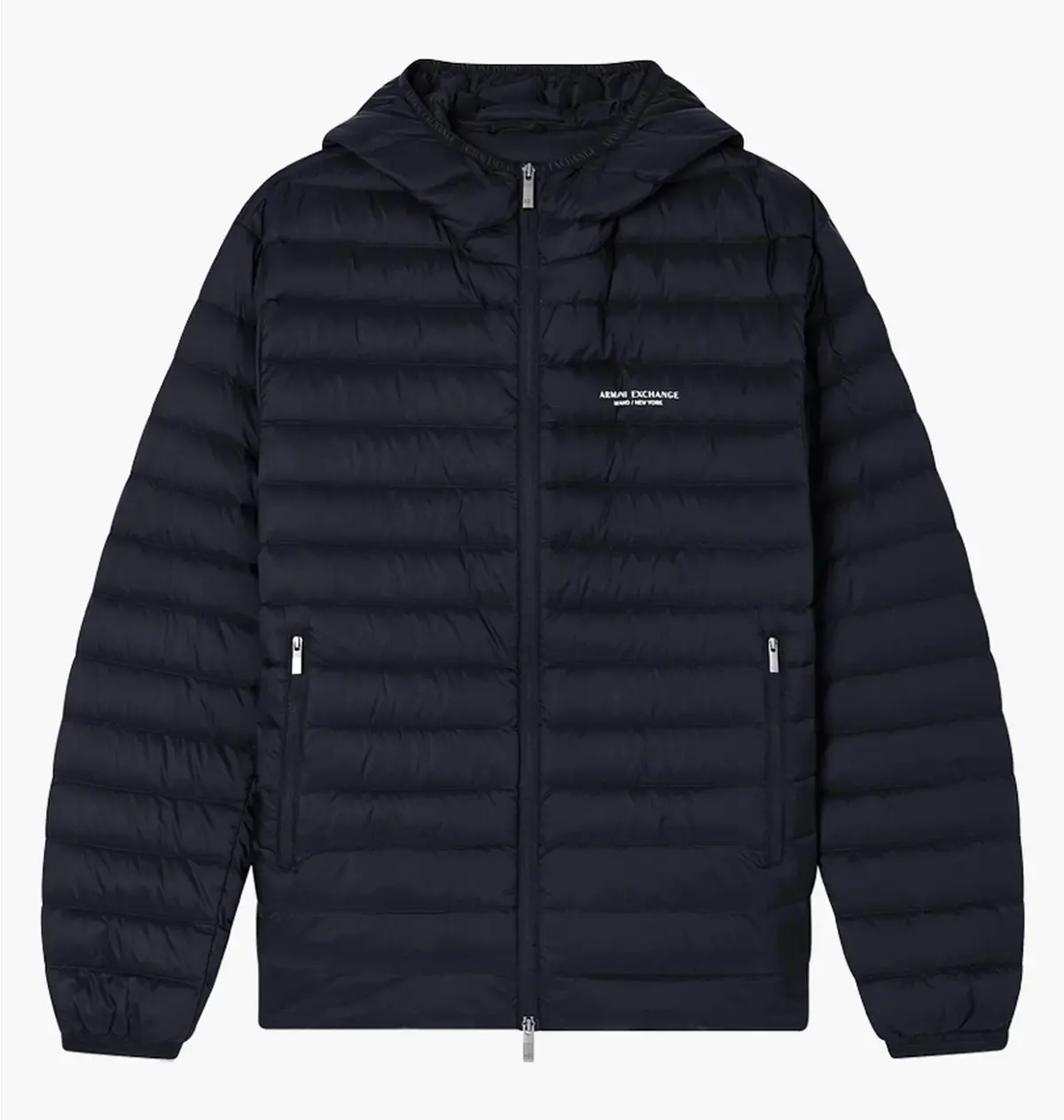 Куртка чоловіча Armani Exchange Quilted Nylon Down Black
