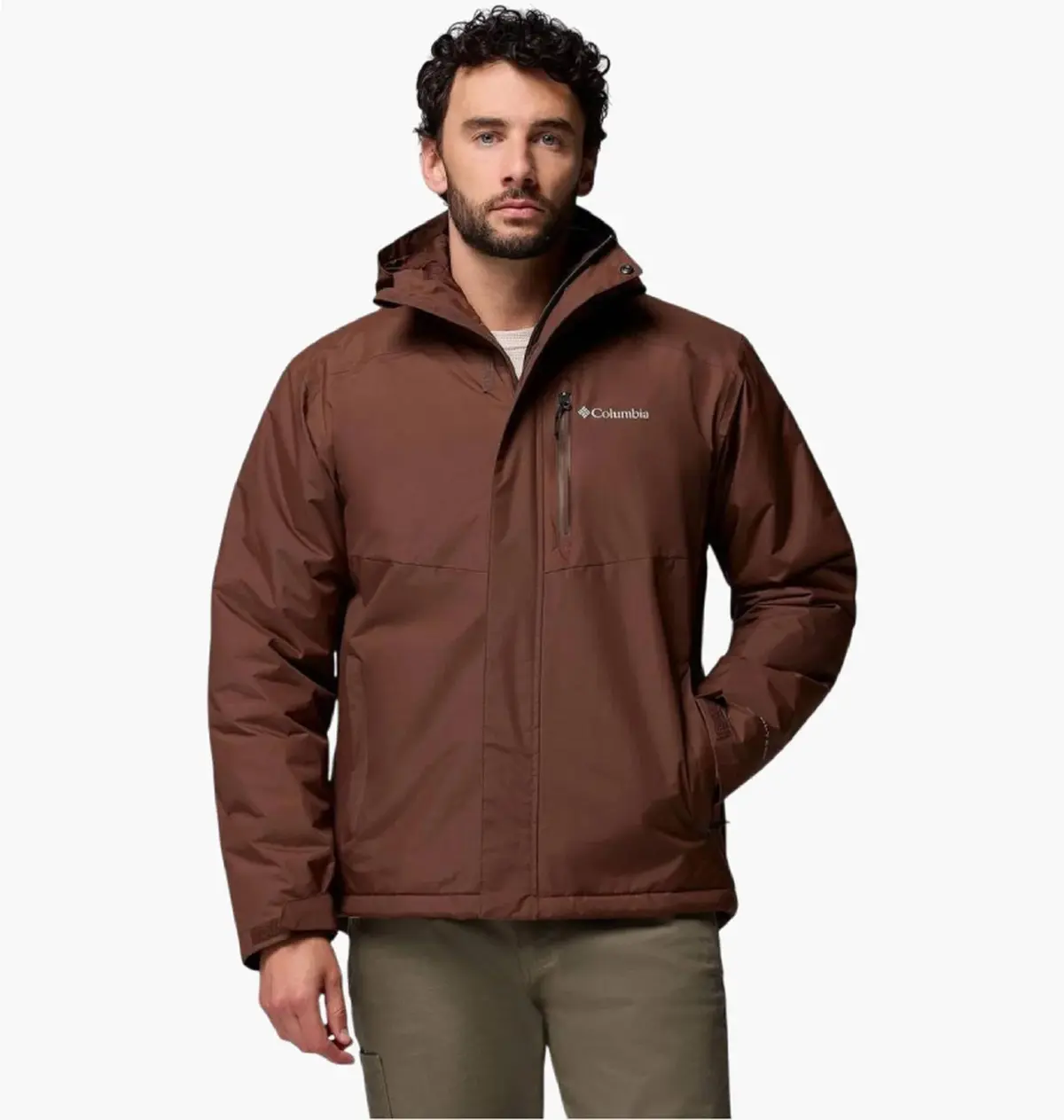 Куртка чоловіча Columbia Cascadian Peak Insulated Jacket Brown