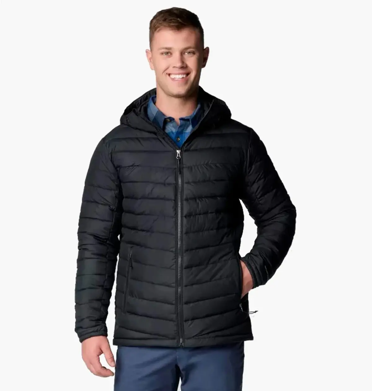Куртка чоловіча Columbia Slope Edgetm Ii Hooded Black