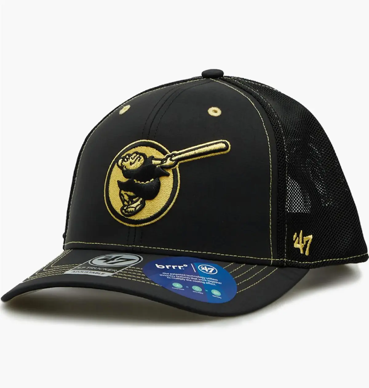 Кепка 47 Brand Mlb San Diego Padres Xray Black