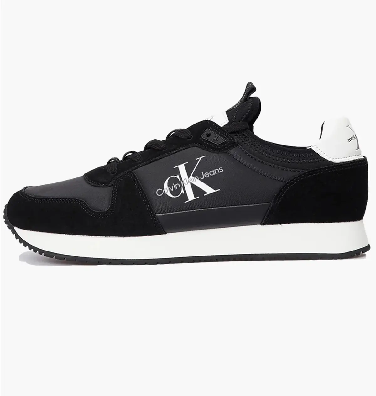 Кросівки жіночі Calvin Klein Calvin Klein Runner Sock Laceup Ny-Lth чорні YM0YM00553